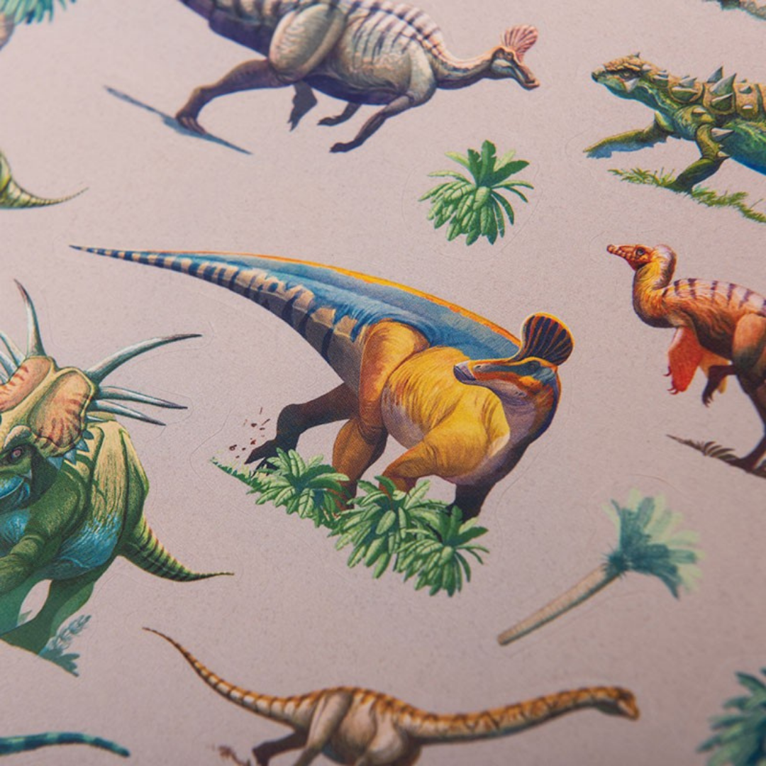Dinos Stickers | 100 Reusable Stickers