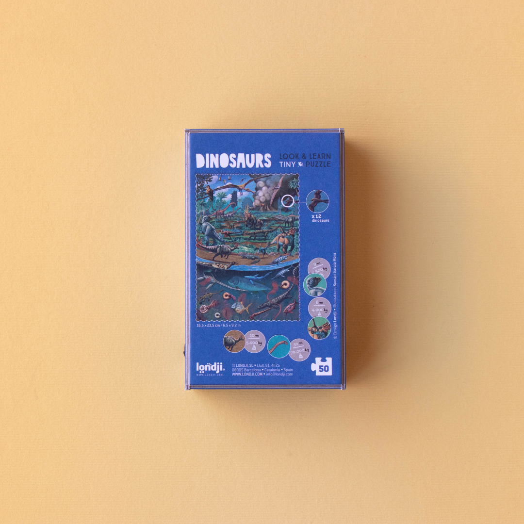 Dinosaurs 50-Piece Tiny Puzzle