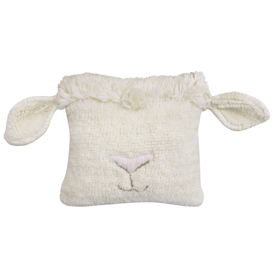 Woolable Cushion Pink Nose Sheep