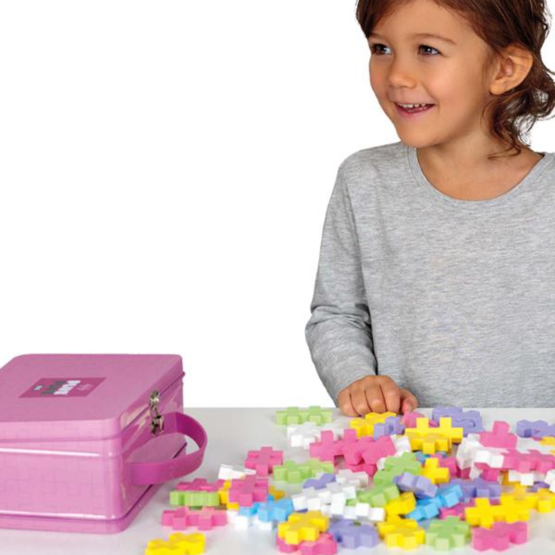 BIG Plus-Plus 70 Pastel Pieces Metal Suitcase