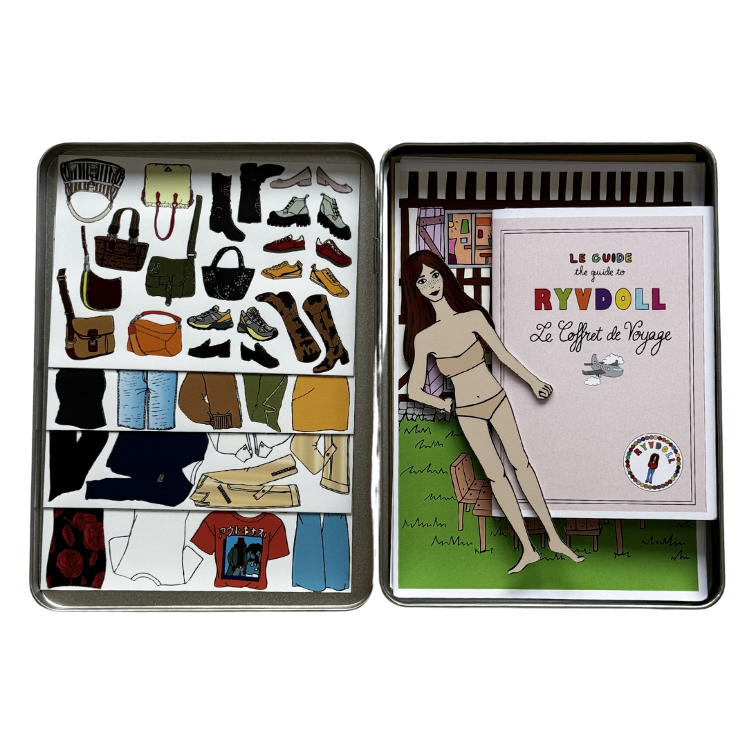 Ryvdoll 2-D Magnetic Doll Travel Case