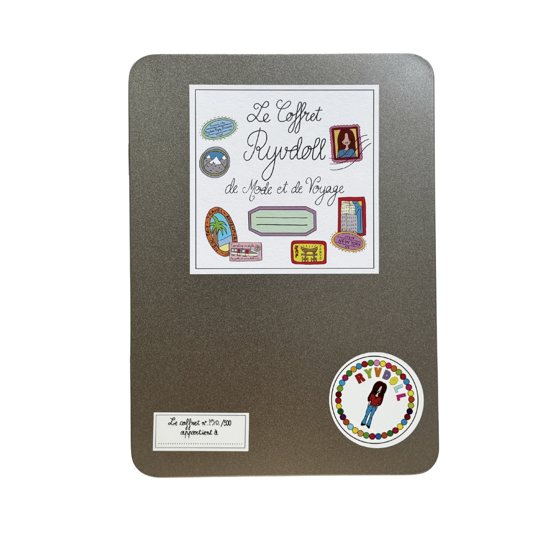 Ryvdoll 2-D Magnetic Doll Travel Case