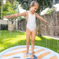 Outdoor Water Play Sprinkler Mat for Kids