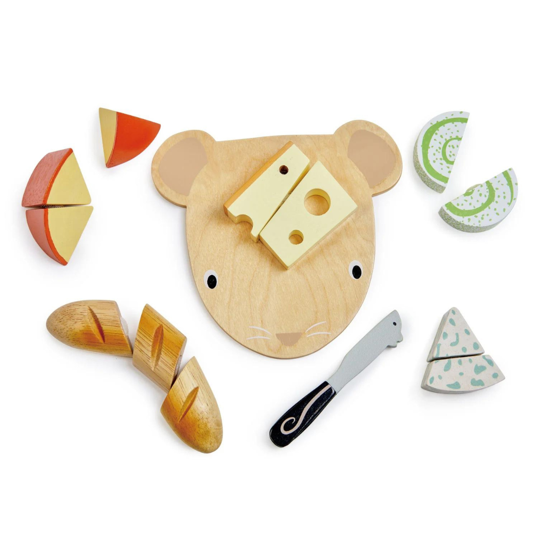 Cheese Chopping Board Role Wooden Play Set