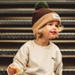 Kids Colour Block Pistachio | Brown & Green