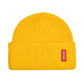 Kids Flow Pink Beanie | Yellow